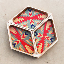 Red, White, and Blue Bowl - Set of 3 - Storage And Organization