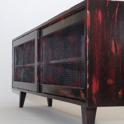 Old World/Industrial Cabinet - Buffets And Sideboards