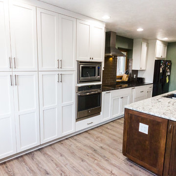 Kitchen Update - NortWoodbridge Transitional Kitchen Remodelh Country Club Distr