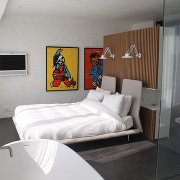 Penthouse - bedroom, Amsterdam