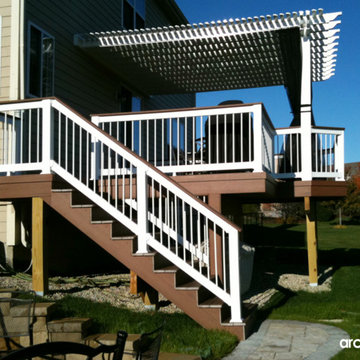 Combination Deck, Pergola, and Patio Project