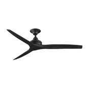 Fanimation Spitfire Ceiling 60" Fan, Black Motor, Black Blades