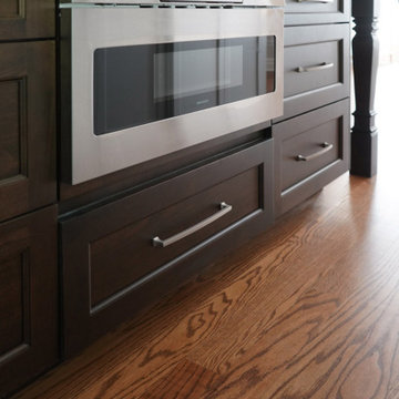 Classic Transitional Kitchen, Family Room and More