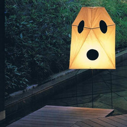 Akari Noguchi - Noguchi Lamp UF3-Q by Akari Lamp - Floor Lamps