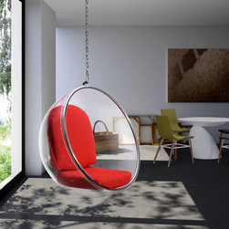 Bolo Suspended Chair by Zuo Modern - Hanging Chairs