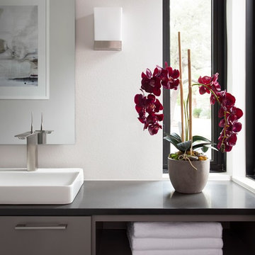 Graphite, Bianco Marina and Latte