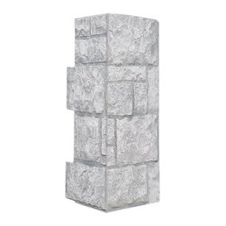 158-FORTRESS STONE CORNER 11" W(EACH SIDE) &times; 24"H &times; 1 1/2"D - Wall Panels