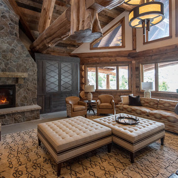 Rustic Family Room