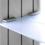 Demisting Mirrored Bathroom Cabinet and LED Squares, Without Built-In Speakers
