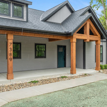 Porchwood: Multigenerational Custom Ranch with Universal Design – West Michigan