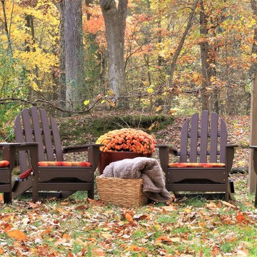 The Classic Adirondack Chair- Chocolate