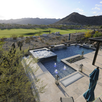 Modern Phoenix Desert Pool