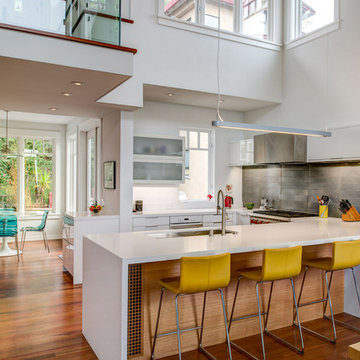 Kitchen, Breakfast Area Beyond