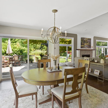 Modern Farmhouse Great Room and Kitchen Renovation