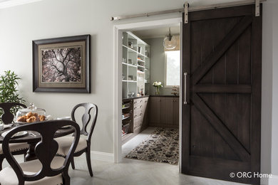 Transitional kitchen photo in Other