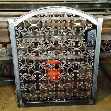 Wrought Iron Doors (Main Door)