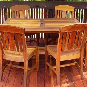 Restoration of Redwood Deck & Shingle Siding