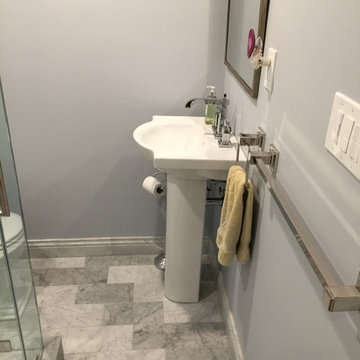 Melrose Marble Guest Bath