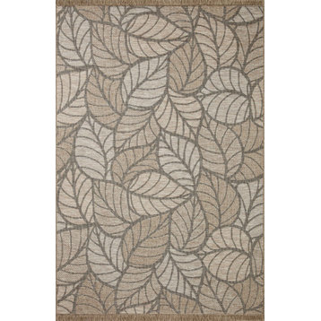 Loloi II In / Out Dawn Natural 3'-9" x 5'-9" Accent Rug