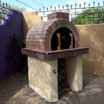 The Zavacky Famliy Wood Fired Brick Pizza Oven in Arizona