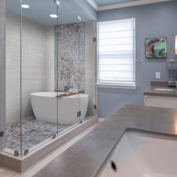 This Master Bathroom Remodel Proves it: New Homes Need Remodeling, Too!