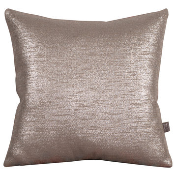 20"x20" Pillow, Pewter, Polyester Insert