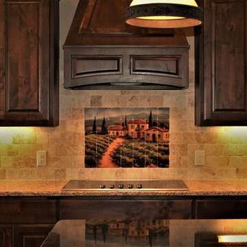 Italian Tile Mural