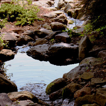 Pondless waterfall
