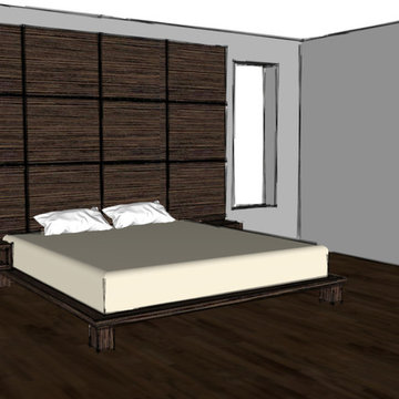 Custom Designed Platform Bed