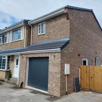 Double Storey Side Extension with Integrated Garage in Harrow