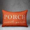 Porch Sweet Porch Outdoor Lumbar Pillow