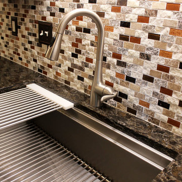 Kitchen Update with The Galley Workstation, Countertops & Backsplash ~ Brecksvil