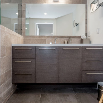 Contemporary home remodeling