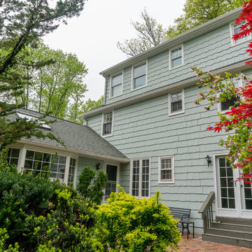 Cool Green Tones Give A Tranquil Touch To Quaint Short Hills Home