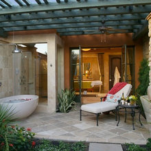 outdoor bath tub