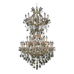 Elegant Lighting - Elegant Lighting 2800D36SG-GT/SS Chandelier Maria Theresa - Chandeliers