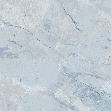 Marble Texture Wallpaper, Blue, 1 Bolt