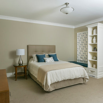 Contemporary Guest Bedroom Reno - Toronto