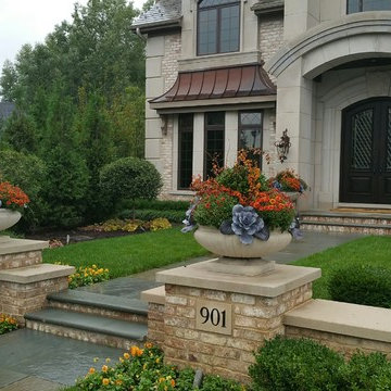 Fall Flower Containers & Annual Display