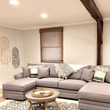Morey Road Family Room, Stairs, Hallways