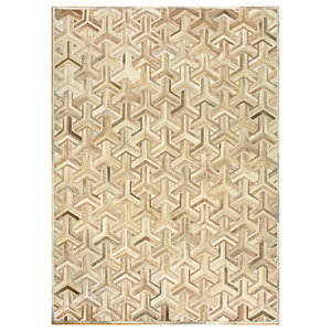Pasargad Home Hand-Loomed Cowhide Sari Silk Area Rug - Contemporary - Area  Rugs - by Pasargad Home | Houzz