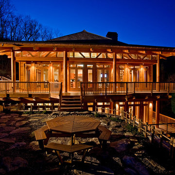 Contemporary Mountain Home by MossCreek
