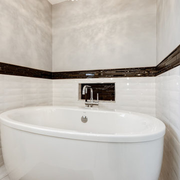 Transitional Master Bathroom Remodel Waldorf, MD