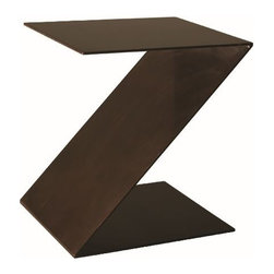 Sculpted Steel End Tables - Furniture