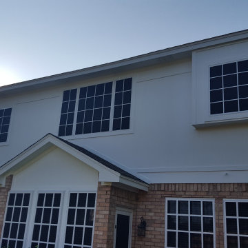 Security Screens and Doors on Colonial Home