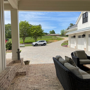 Main level Outdoor Room and Garage Bar