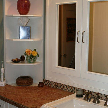 Built-ins were requested, so we made aesthetic, efficient use of whatever we cou