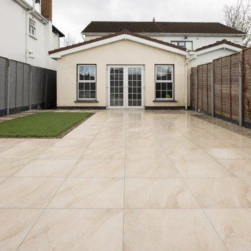 Outdoor Porcelain Garden Patio - City Wide Paving