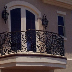 Ornamental iron balcony - Products