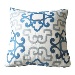 DECORATIVE PILLOWS MIAMI - Greek Pillow, 18"X18" - Decorative Pillows